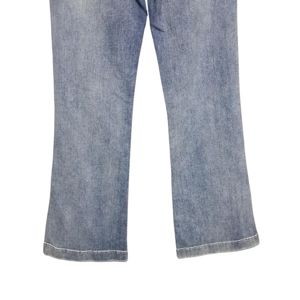 7 For All Mankind Dojo‎ Tailorless Jeans 27 Embroidered Y2K Flared Santa Rosa - Picture 7 of 14